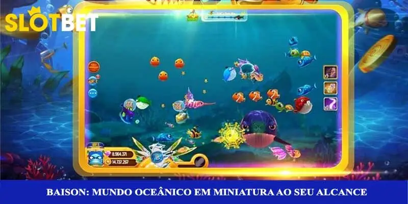Baison: mundo oceânico em miniatura ao seu alcance