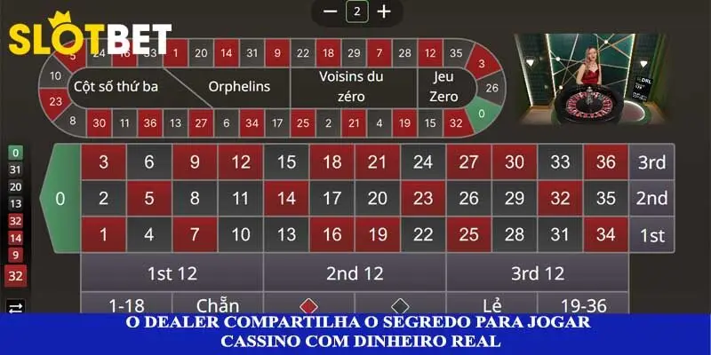 O dealer compartilha o segredo para jogar cassino com dinheiro real