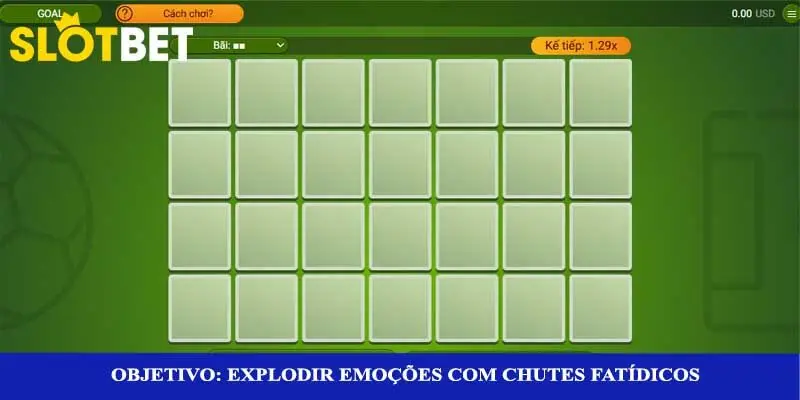 Objetivo: Explodir emoções com chutes fatídicos