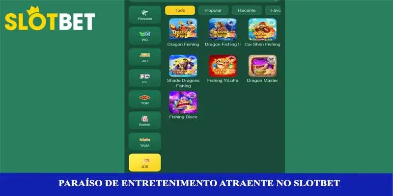 Paraíso de entretenimento atraente no Slotbet